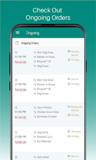 Quickly Restaurant Billing App screenshot 1