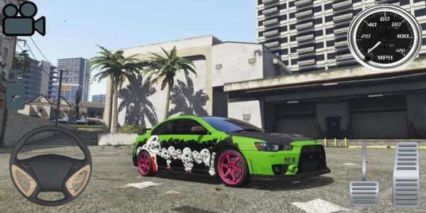 Lancer Evo Driving Simulator screenshot 2