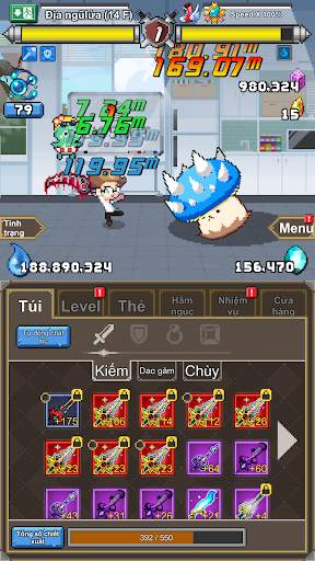 Tập đoàn hầm ngục V (Idle RPG) screenshot 7