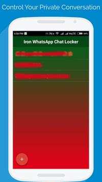 Iron WatsApp Chat Locker screenshot 5