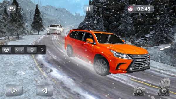 Russia 4x4 Extreme Snow Racing Jeep Game screenshot 1