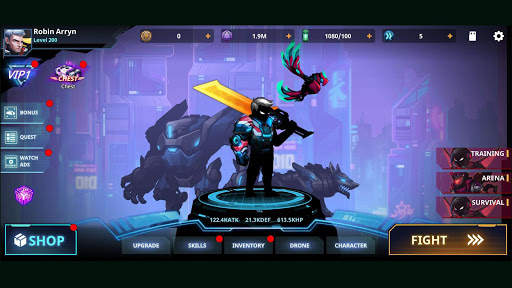 Cyber Fighters: Fighting Game screenshot 8