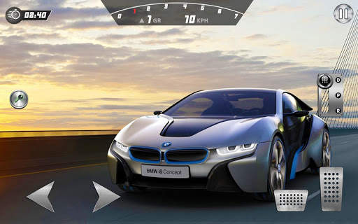 I8 Super Car: Crazy City Drift, Drive and Stunts screenshot 2
