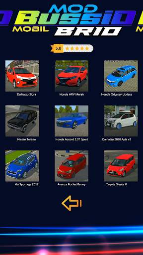 Mod Bussid Mobil Brioo screenshot 6
