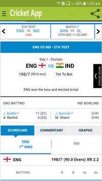 CRICKET APP screenshot 2