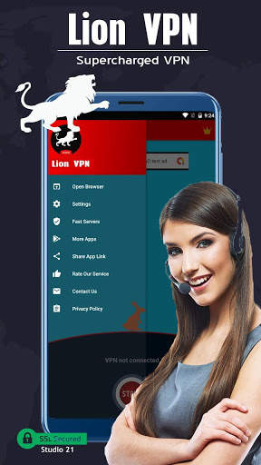 Lion VPN - Free Unlimited & Security VPN Proxy screenshot 5