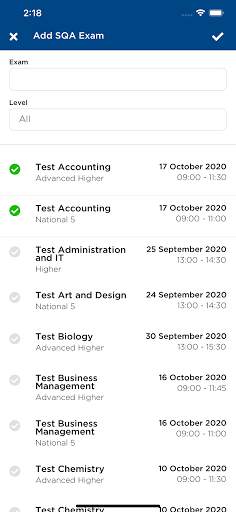 SQA My Exams screenshot 5