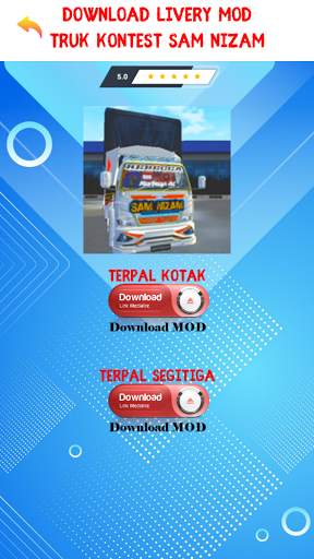 Mod Bussid Truk Kontes screenshot 6