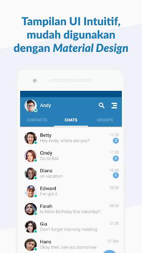 AstraChat - Direct XMPP Client screenshot 1