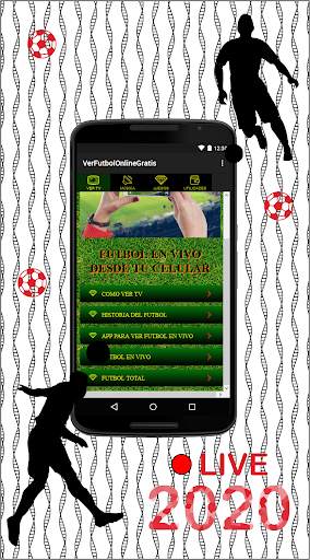 Fútbol en Vivo - TV y Radios con guia screenshot 1