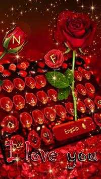 Love Roses Keyboard screenshot 2