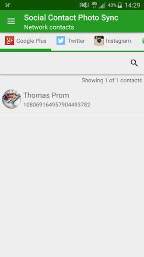 Social Contact Photo Sync screenshot 3