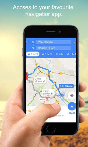 GPS Locator Navigator Maps screenshot 4