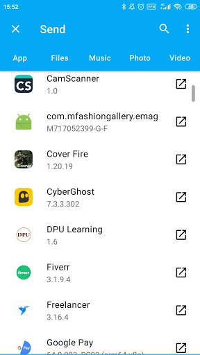 We Share - Share apps and Files Transfer screenshot 3