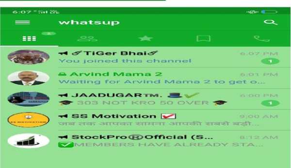 Whatsup screenshot 1