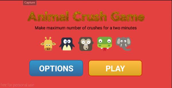 Animal Crush Game screenshot 1