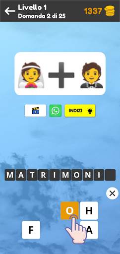 Quiz: Gioca con le Emoji, Indovina il Puzzle screenshot 2