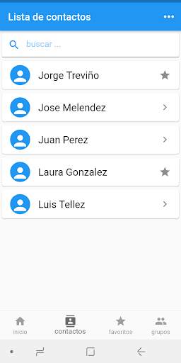 Mis Contactos - Administrador de Contactos screenshot 2