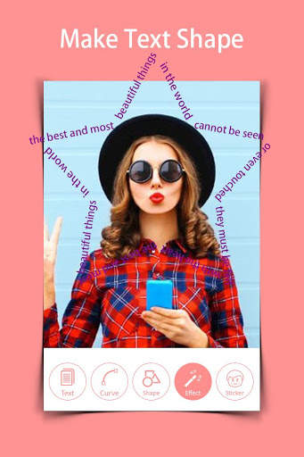 Curve Text On Photo : Stylish NameArt screenshot 4
