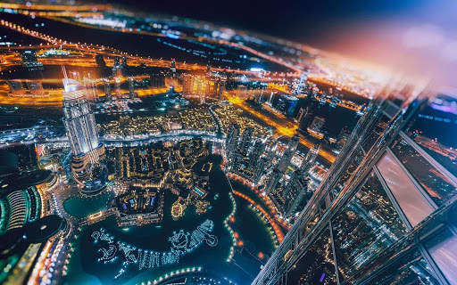 Dubai Night Live Wallpaper (backgrounds & themes) screenshot 15