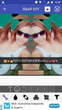 Foto Editor Desfoques Efeitos Snap Carinhas Texto screenshot 2