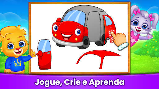 Quebra cabeça infantil jogo 3  screenshot 3
