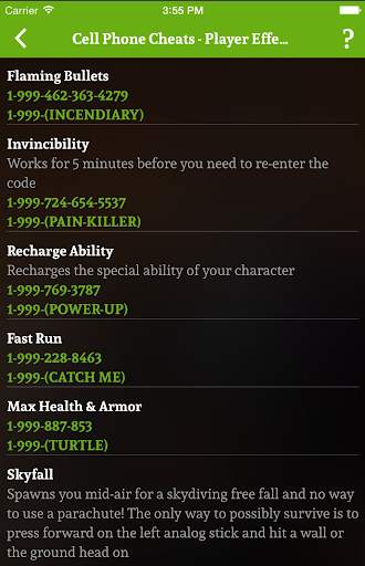 Cheats for GTA 5 - Unofficial screenshot 3