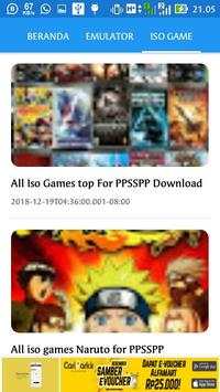 PPSSPP and game PSP ISO screenshot 3