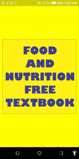 FOOD AND NUTRITION FREE TEXTBOOK screenshot 1