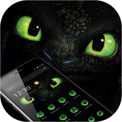 Green Dragon Eyes Theme 1.1.5