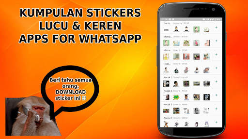 Kumpulan Stickers Lucu Apps For WhatsApp screenshot 3