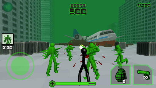 Stickman Zombie Shooting 3D screenshot 5