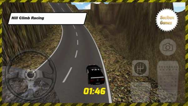 Police Hill Climb Racing screenshot 2