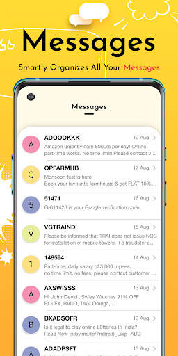 Messages screenshot 1