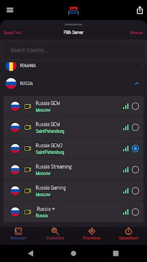 Russia VPN - Free VPN Unlimited Service screenshot 2