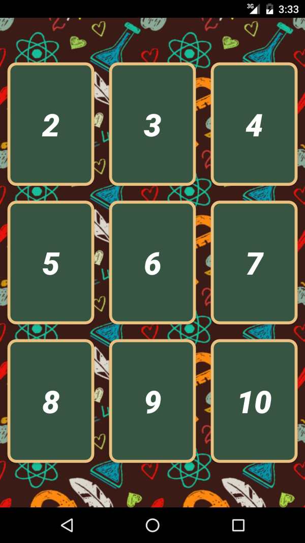 Multiplication Tables Learn screenshot 2