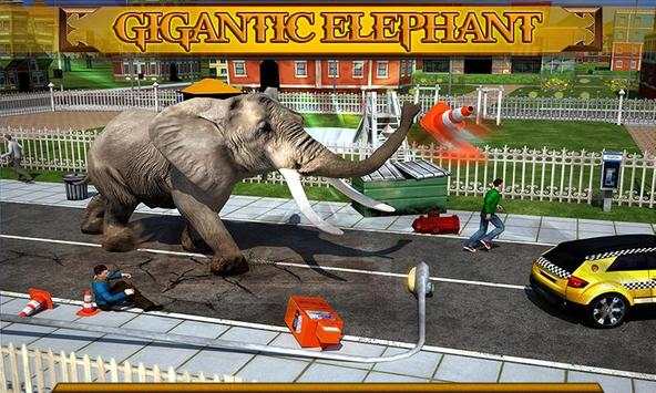 Angry Elephant Attack 3D स्क्रीनशॉट 1
