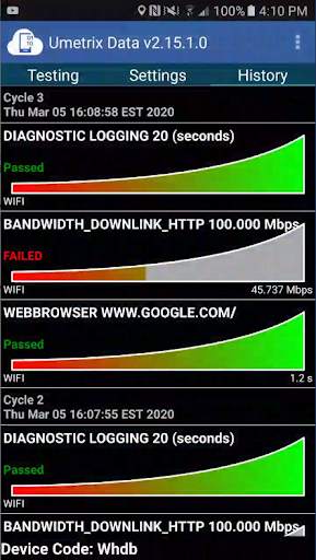 Umetrix Data Lite Mobile Client for Android screenshot 3