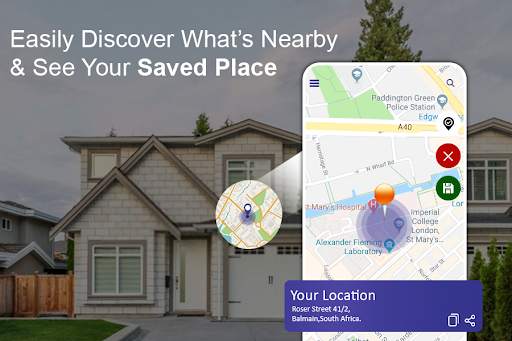 GPS Route Finder : Maps Navigation & Directions screenshot 2