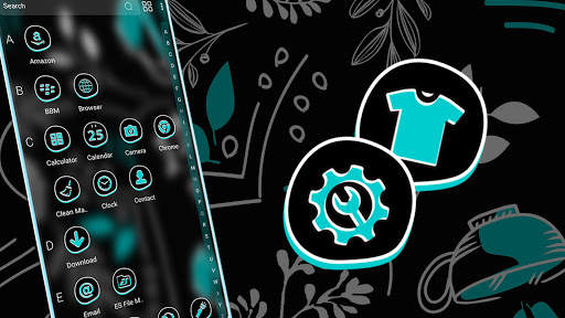 Leaf Calligraphy Launcher Theme screenshot 5
