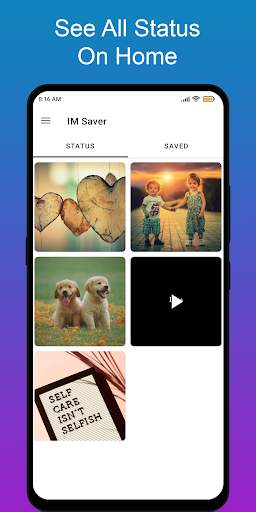 Status saver for WhatsApp screenshot 1