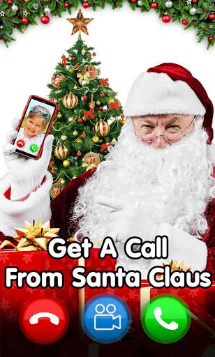 Video call from Santa Claus and Texting  Simulated screenshot 1