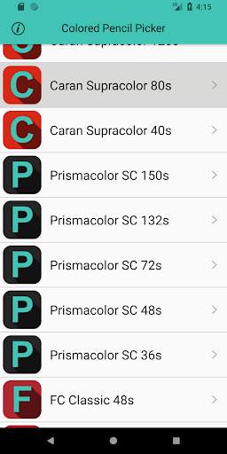 Colored Pencil Picker: The Ultimate Drawing Tool screenshot 1