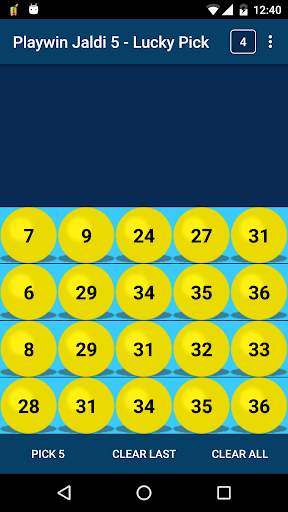 Playwin Jaldi 5 - Lucky Pick screenshot 4