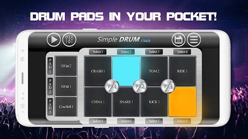 Simple Drum Pads screenshot 1
