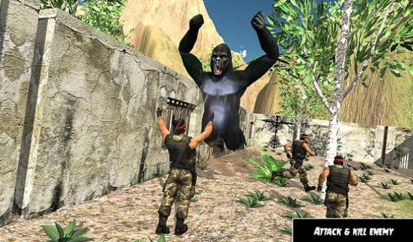 Wild Gorilla Jail Escape – Angry Ape Survival screenshot 8