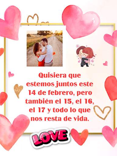 Tarjetas de amor con fotos screenshot 7