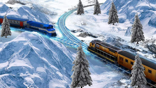 Train Racing Games 3D 2 Joueur screenshot 6
