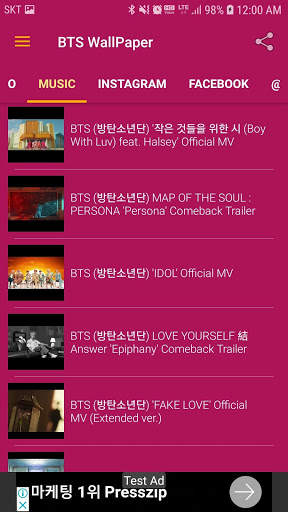BTS Wallpaper - HD Wallpaper, Images, Video screenshot 3