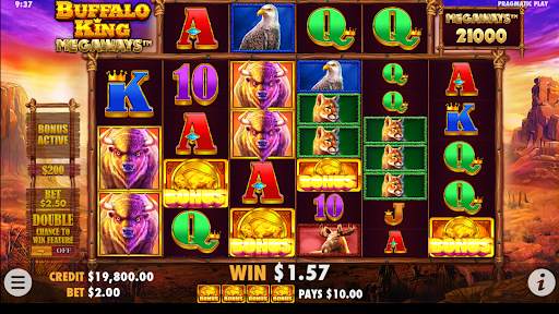 Buffalo King Mways Slot Game screenshot 6